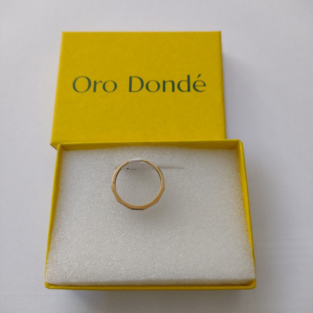 ANILLO ORO 14 K 1.8 GRMS (SEMINUEVO)