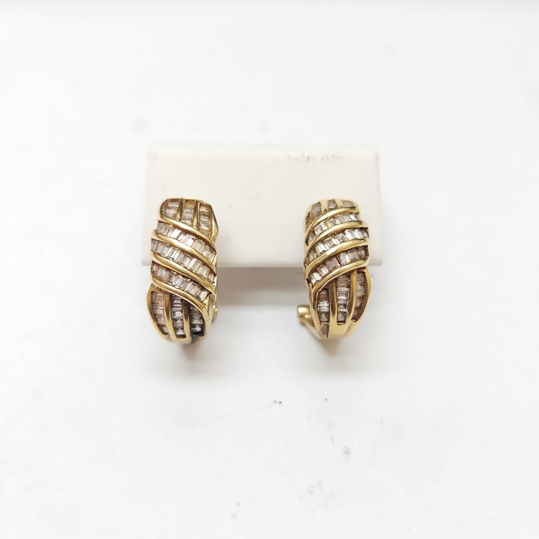 ARETES PAR ORO 10 K 6.3 GRMS (SEMINUEVO)