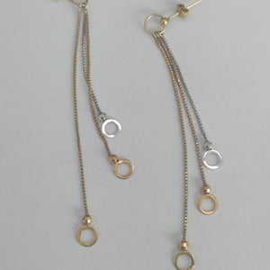 ARETES PAR ORO 10 K 3 GRMS (SEMINUEVO)