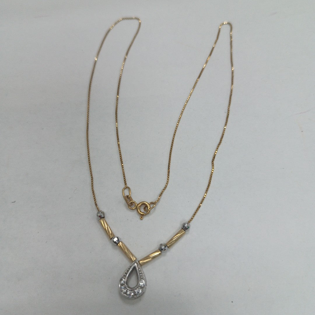 GARGANTILLA ORO 14 K 3,30 GRMS (SEMINUEVO)