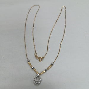 GARGANTILLA ORO 14 K 3,30 GRMS (SEMINUEVO)