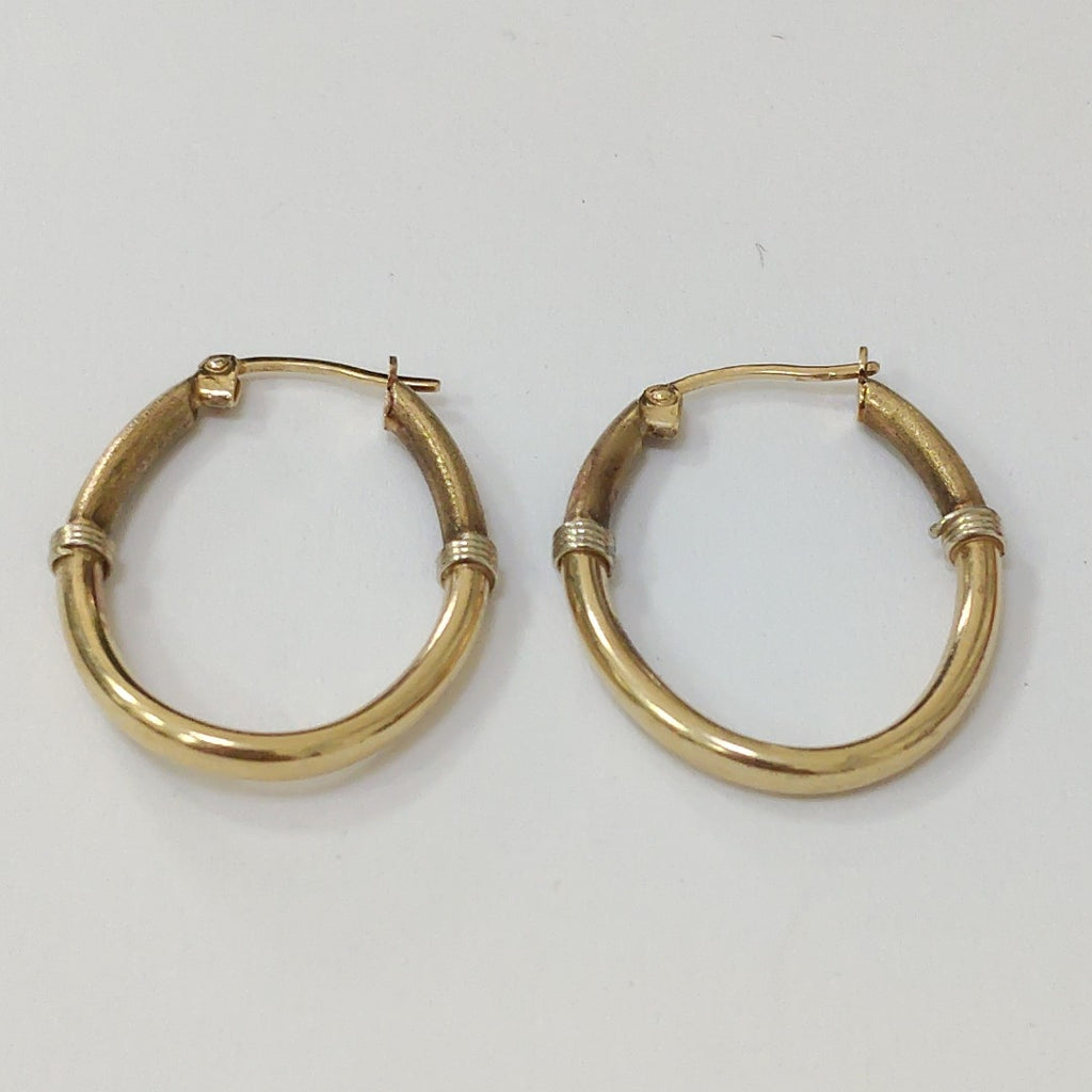 ARRACADAS PAR ORO 10 K 2.3 GRMS (SEMINUEVO)