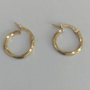 ARRACADAS PAR ORO 14 K 0.8 GRMS (SEMINUEVO)