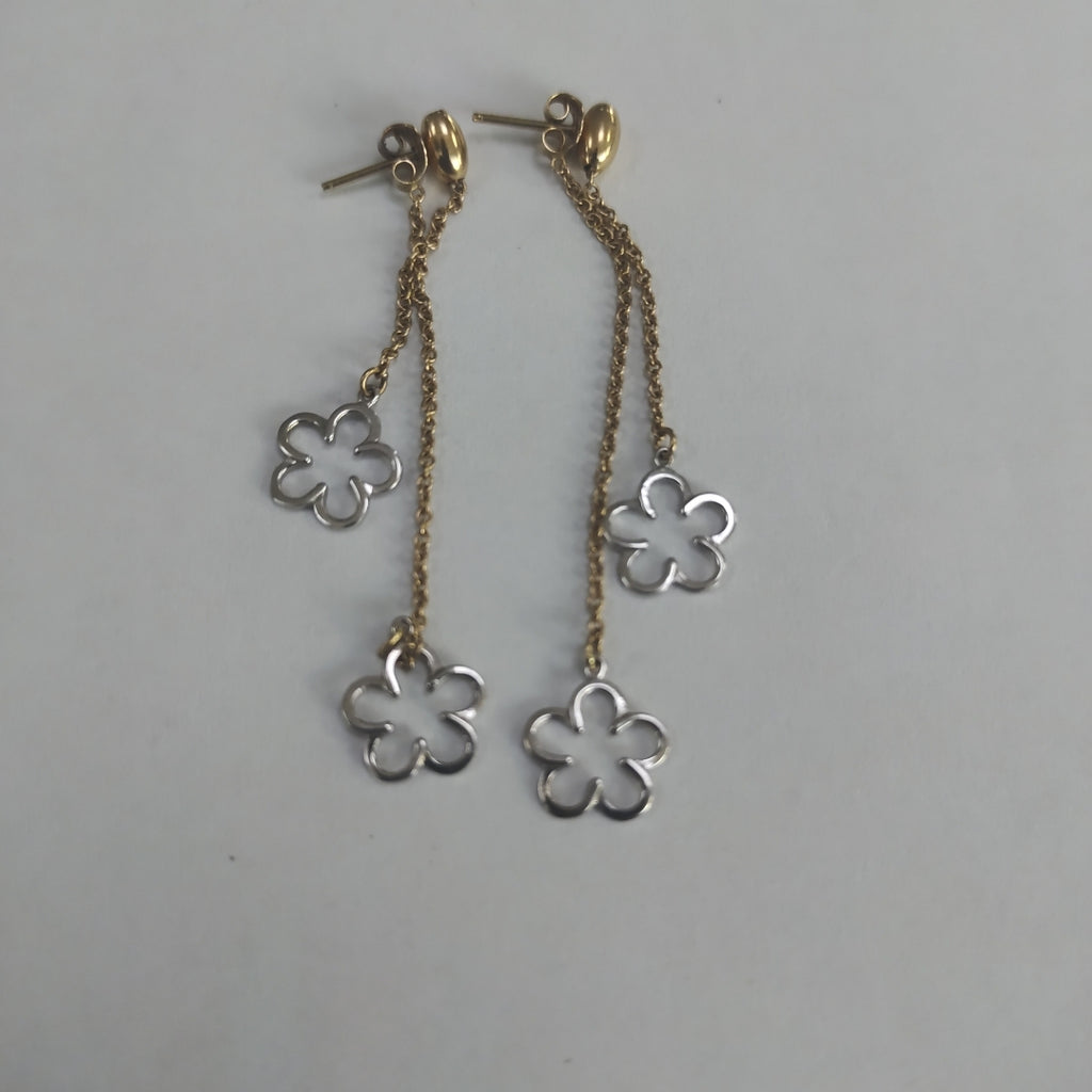 ARETES PAR ORO 10 K 3.7 GRMS (SEMINUEVO)