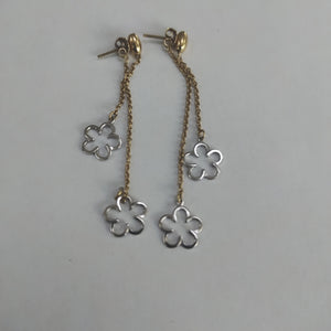 ARETES PAR ORO 10 K 3.7 GRMS (SEMINUEVO)