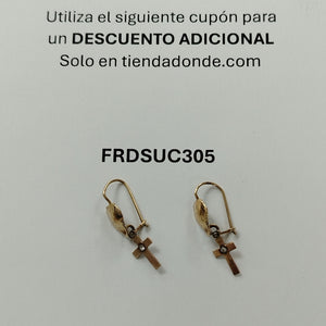 ARETES PAR ORO 8 K 2,60 GRMS (SEMINUEVO)