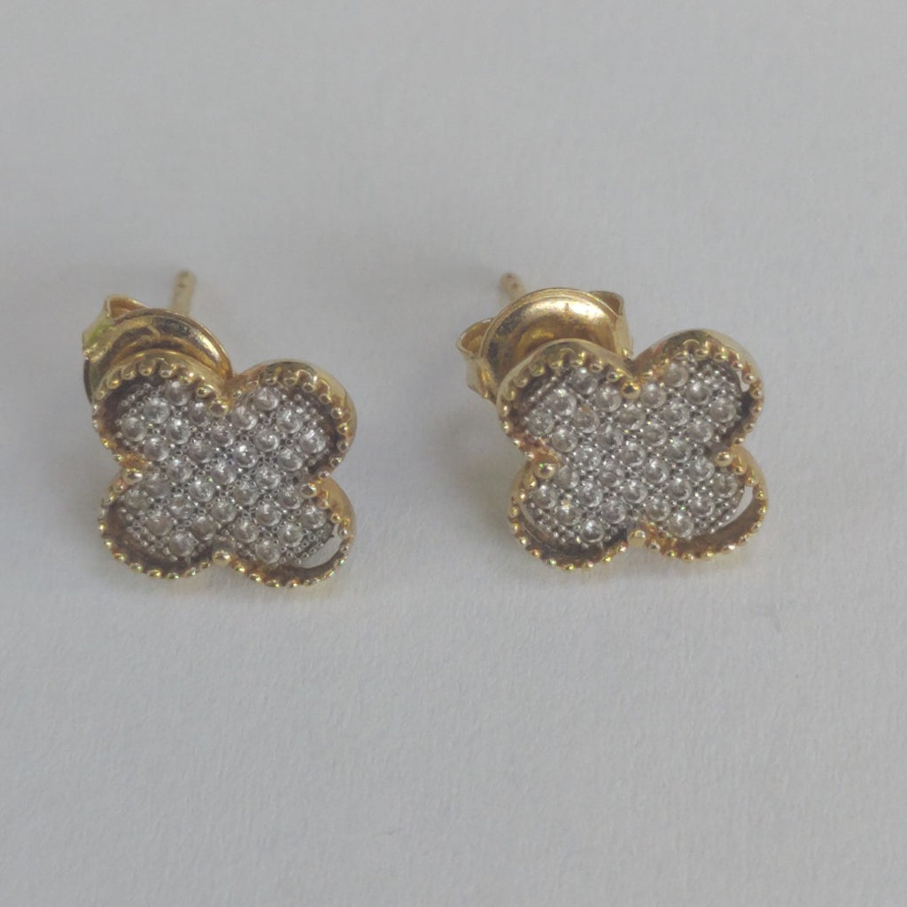 ARETES PAR ORO 14 K 2.4 GRMS (SEMINUEVO)