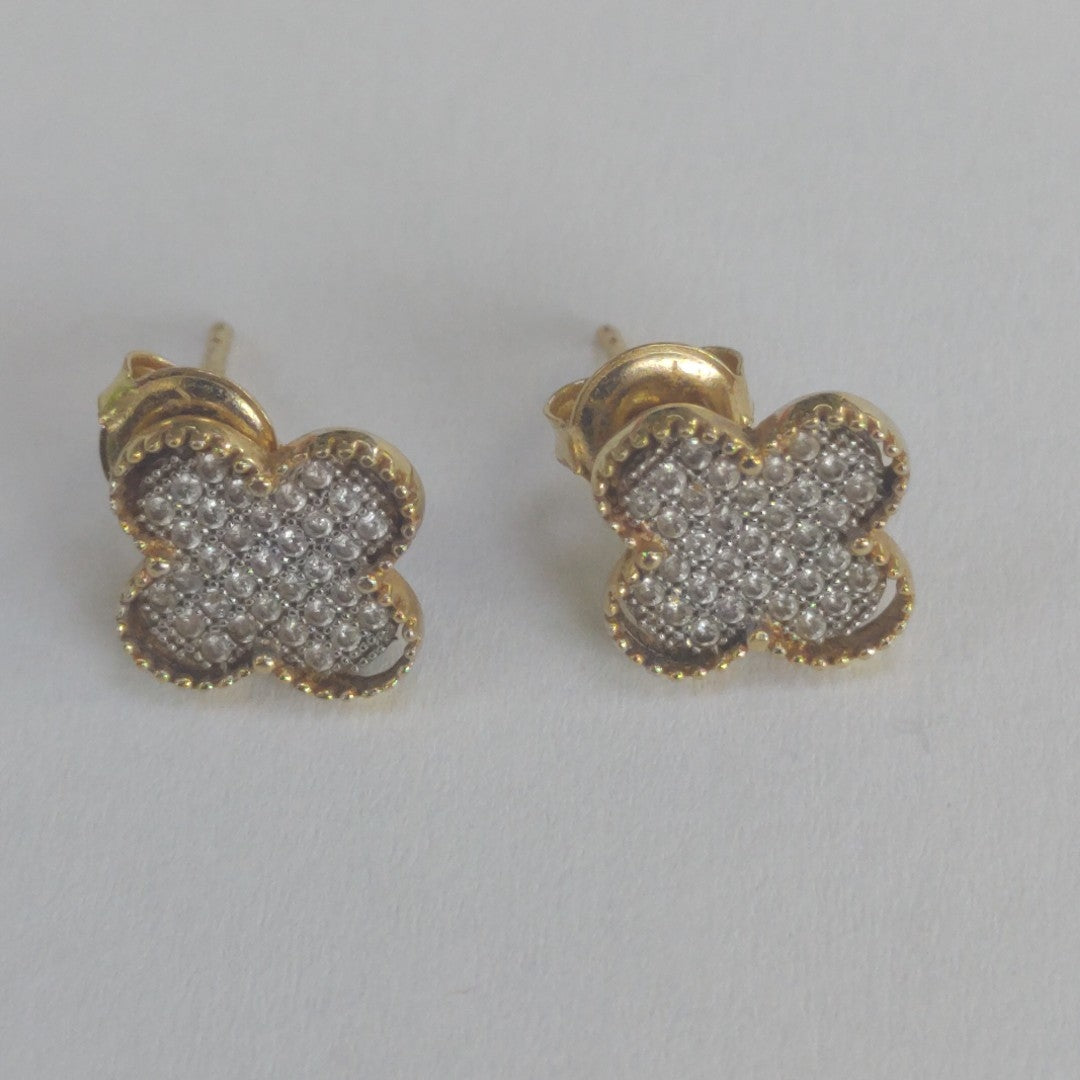 ARETES PAR ORO 14 K 2.4 GRMS (SEMINUEVO)