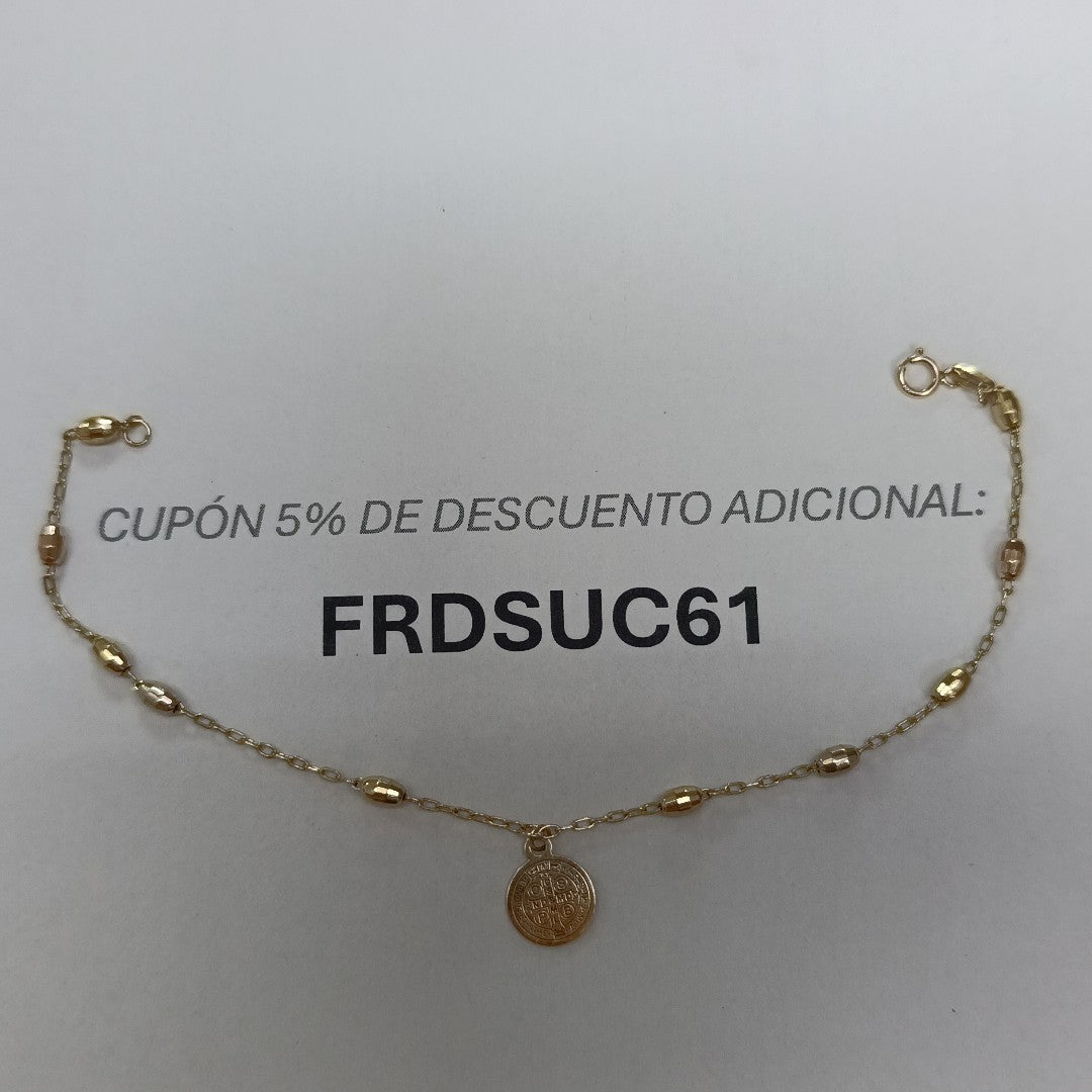 PULSERA ORO 14 K 2.3 GRMS (SEMINUEVO)