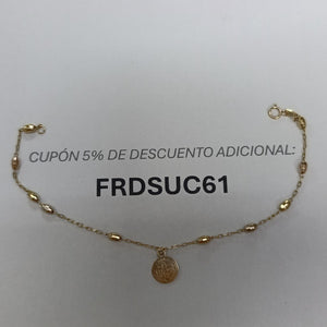 PULSERA ORO 14 K 2.3 GRMS (SEMINUEVO)