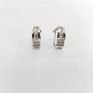 ARETES PAR ORO, ORO BLANCO 14 K 5.3 GRMS (SEMINUEVO)
