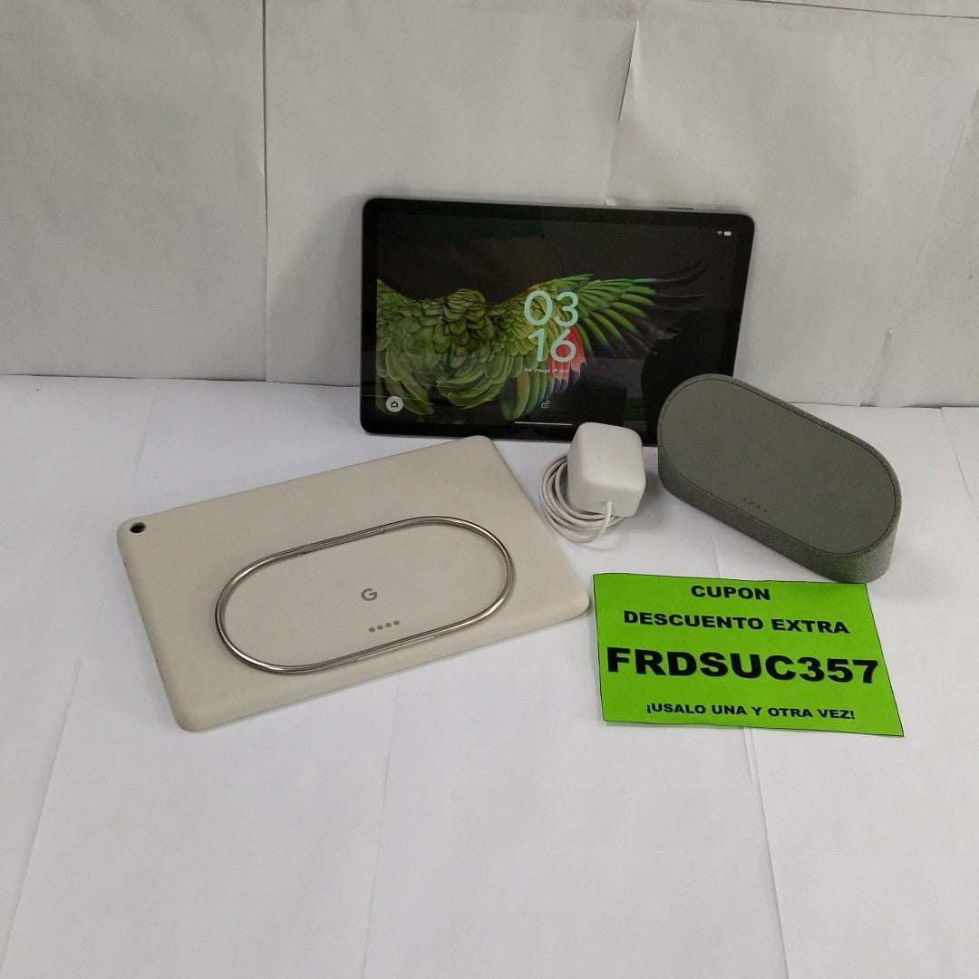 TABLETA GOOGLE PIXEL TABLET GTU8P (2023) 256 GB 8 GB RAM (SEMINUEVO)