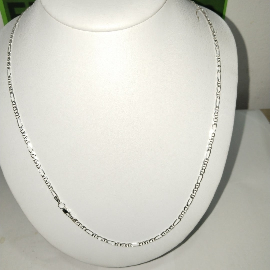 CADENA TEJIDO 3X1 PLATA .925 60 CM 8.3 GR (NUEVO)