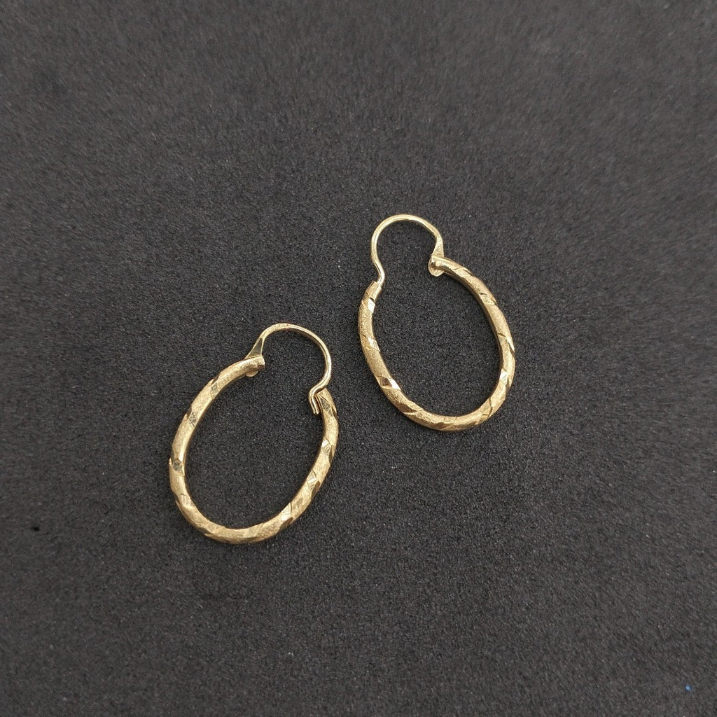 ARRACADAS PAR ORO 14 K 0.9 GRMS (SEMINUEVO)