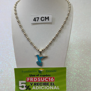 CADENA,DIJE PLATA 16,20 GRMS (SEMINUEVO)
