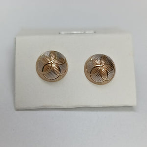 ARETES PAR ORO 14 K 1.4 GRMS (SEMINUEVO)