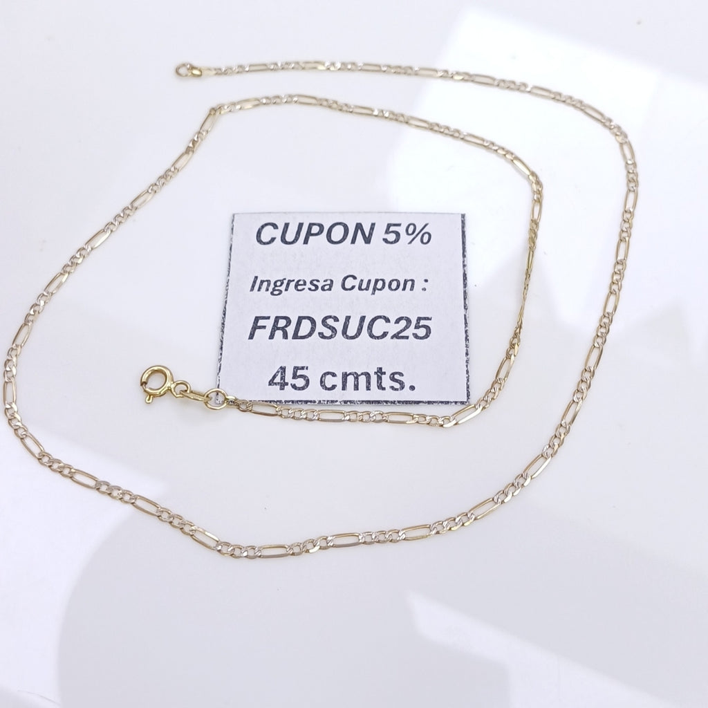 CADENA ORO 14 K 2.4 GRMS (SEMINUEVO)