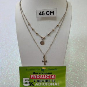 CADENA,DIJE PLATA 3,80 GRMS (SEMINUEVO)