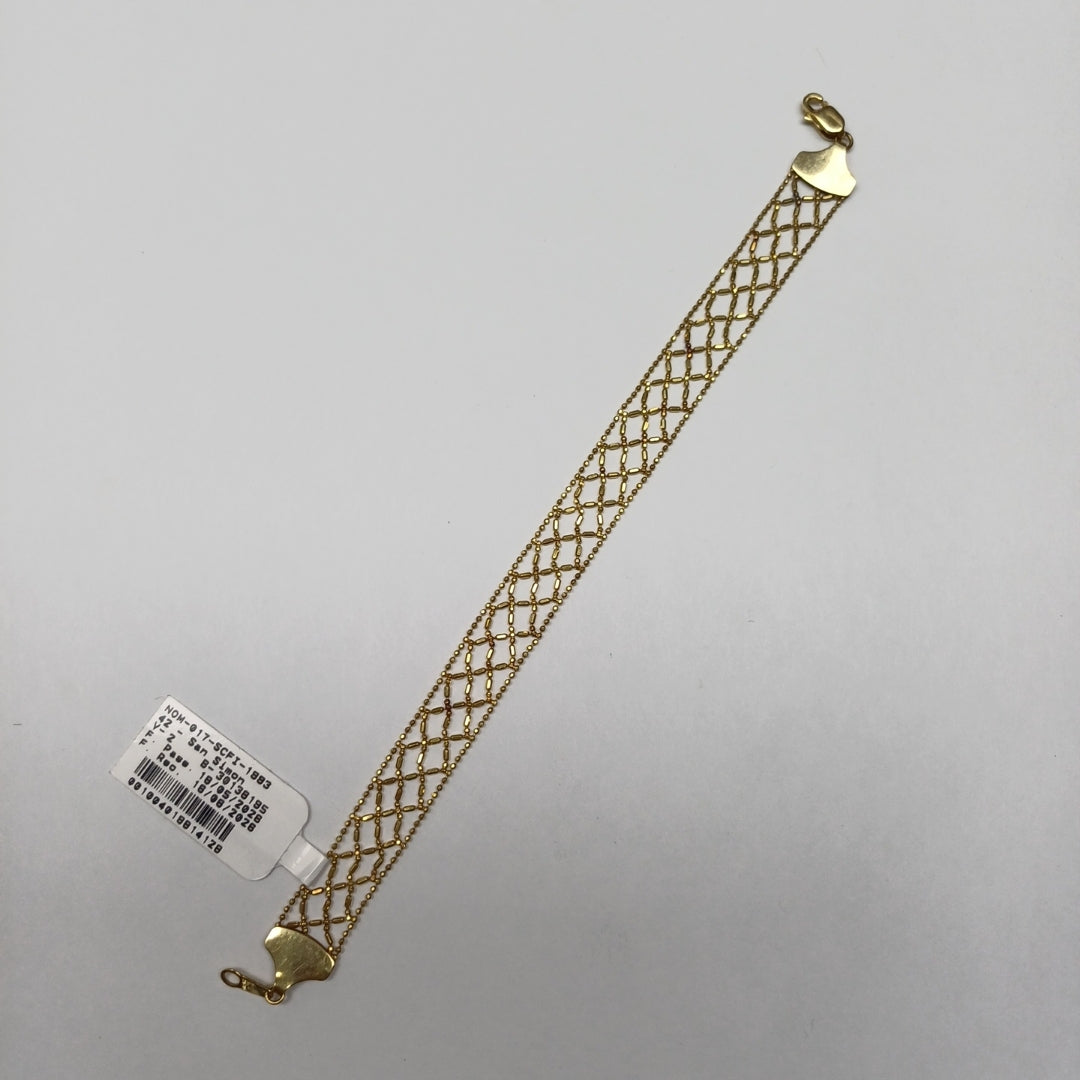 PULSERA ORO 14 K 4.7 GRMS (SEMINUEVO)