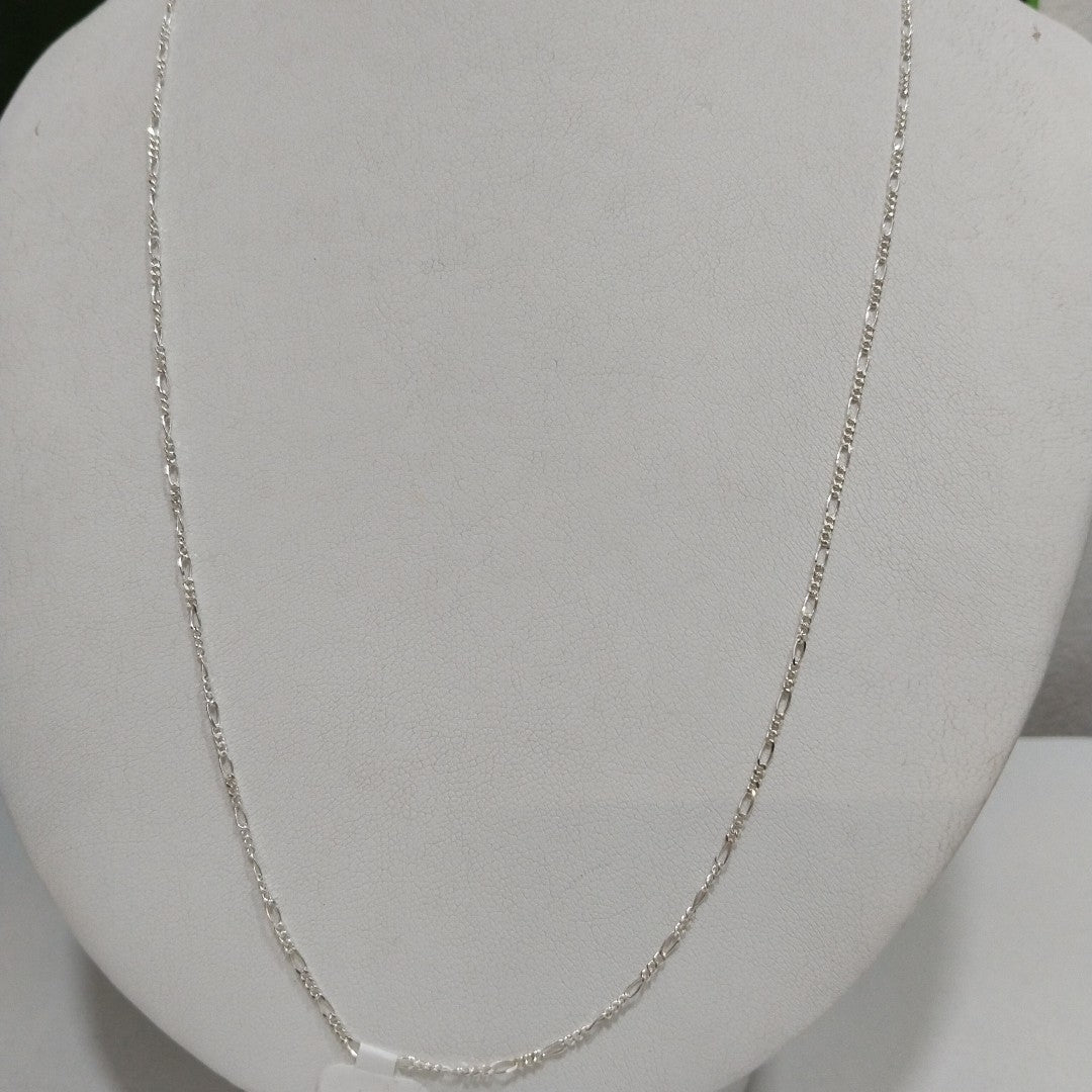 CADENA TEJIDO 3X1 PLATA .925 55 CM 2.3 GR (NUEVO)