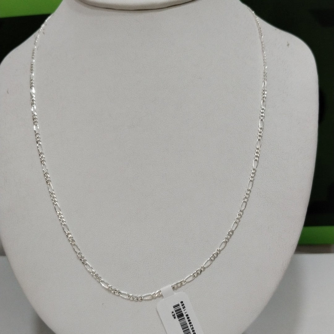CADENA TEJIDO 3X1 PLATA .925 55 CM 4.1 GR (NUEVO)