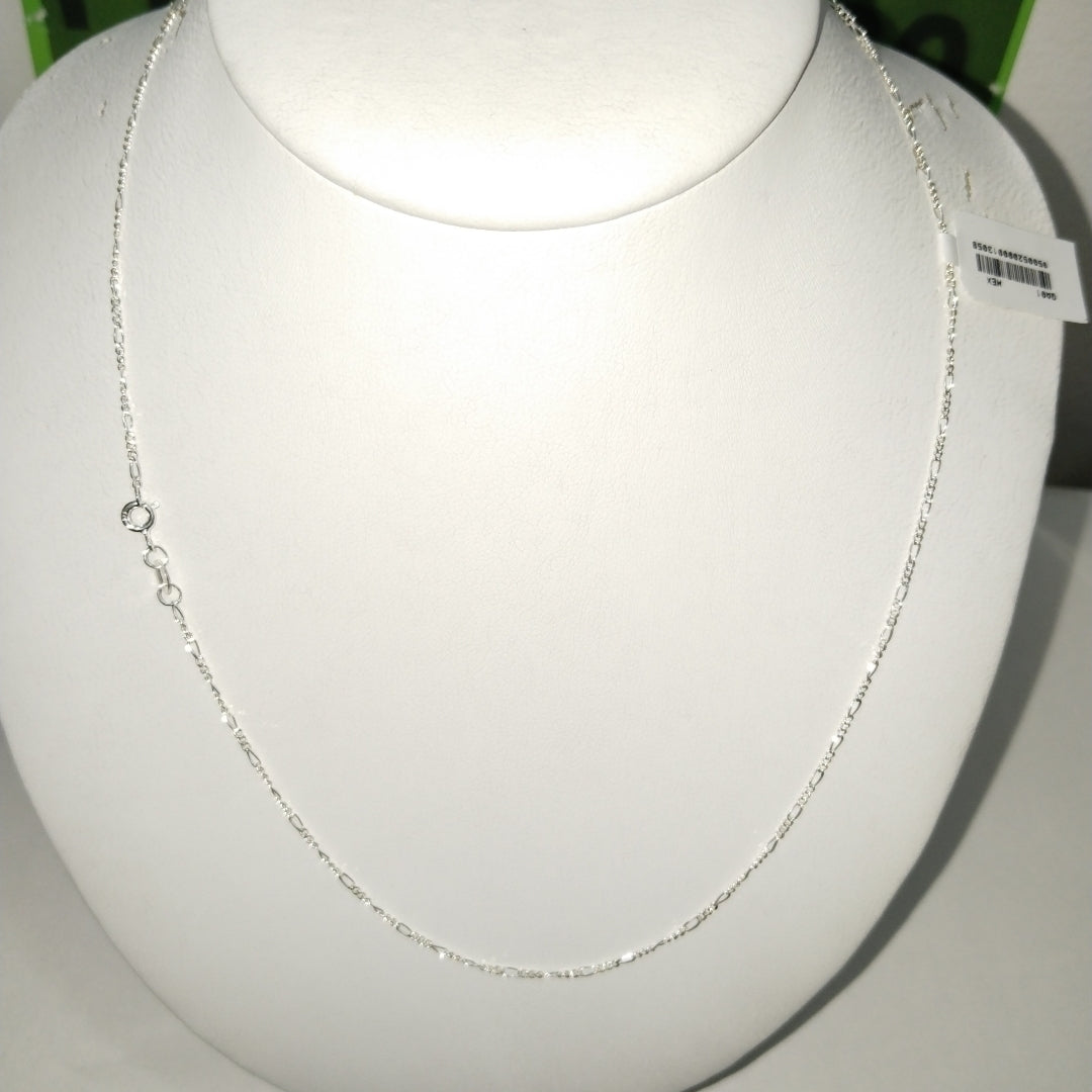 CADENA TEJIDO 3X1 PLATA .925 50 CM 2.1 GR (NUEVO)