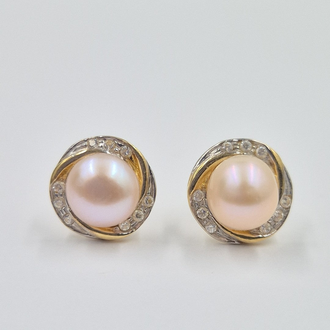 BROQUELES PAR ORO 14 K 3,30 GRMS (SEMINUEVO)