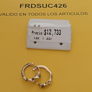 HUGGIES ORO 14K 1.4 (NUEVO)