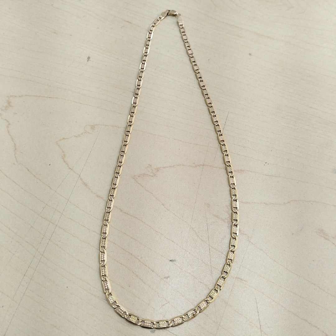 CADENA ORO COMBINADO 14 K 15,90 GRMS (SEMINUEVO)