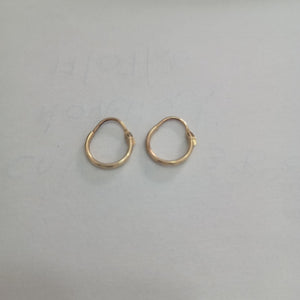 ARETES PAR ORO 10 K 0.6 GRMS (SEMINUEVO)