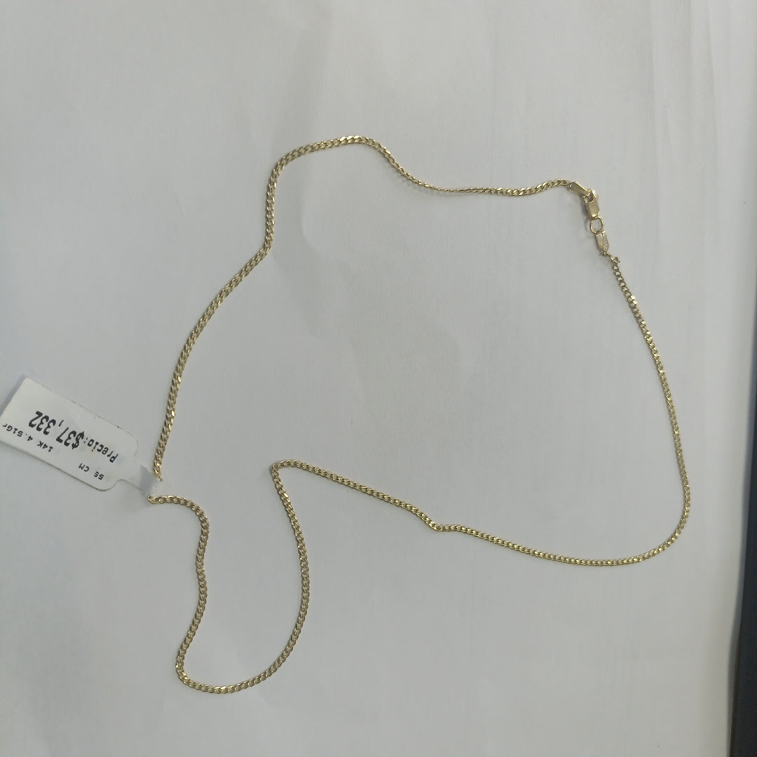CADENA BARBADO 4.51GR 55 CM (NUEVO)
