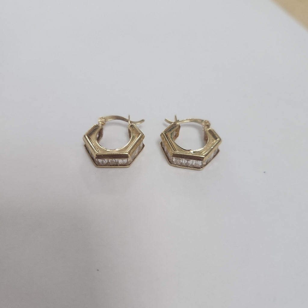 ARETES PAR ORO 10 K 3.3 GRMS (SEMINUEVO)