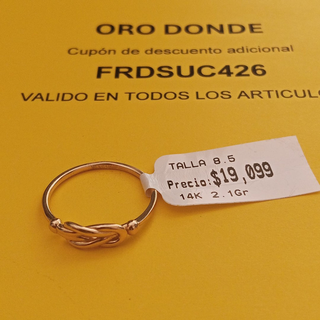 ANILLOS DAMA ORO 14K 2.1 (NUEVO)