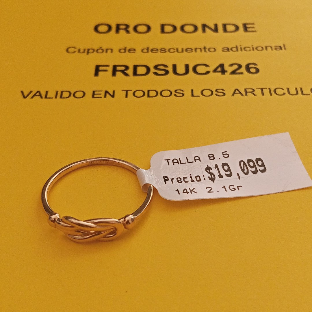 ANILLOS DAMA ORO 14K 2.1 (NUEVO)