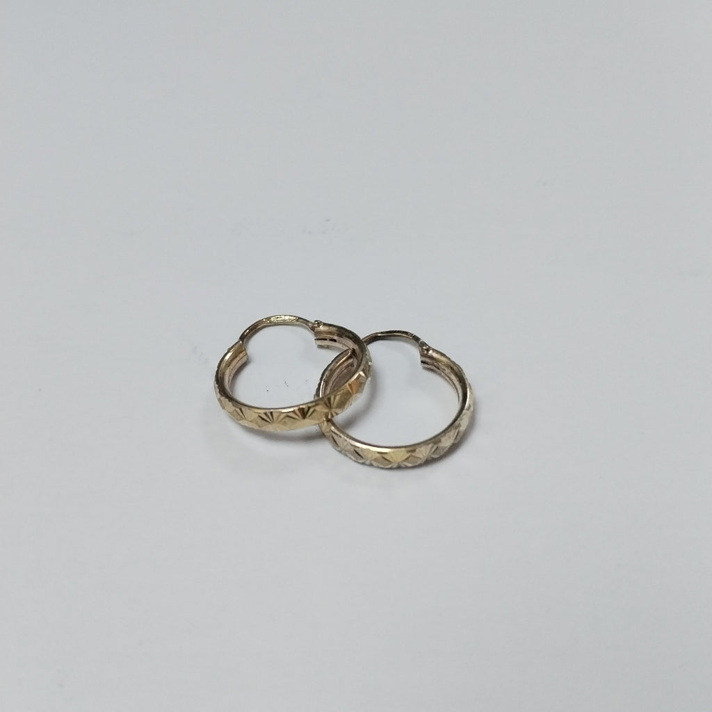 ARRACADAS PAR ORO 10 K 1.2 GRMS (SEMINUEVO)