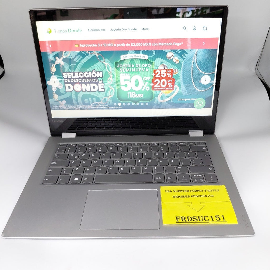 LAPTOP OTRAS MARCAS OTROS MODELOS 4GB A 7.9GB RAM, 751GB O MAS DD MEMORIA RAM 4GB A 7.9GB DISCO DURO 751GB O MAS (SEMINUEVO)