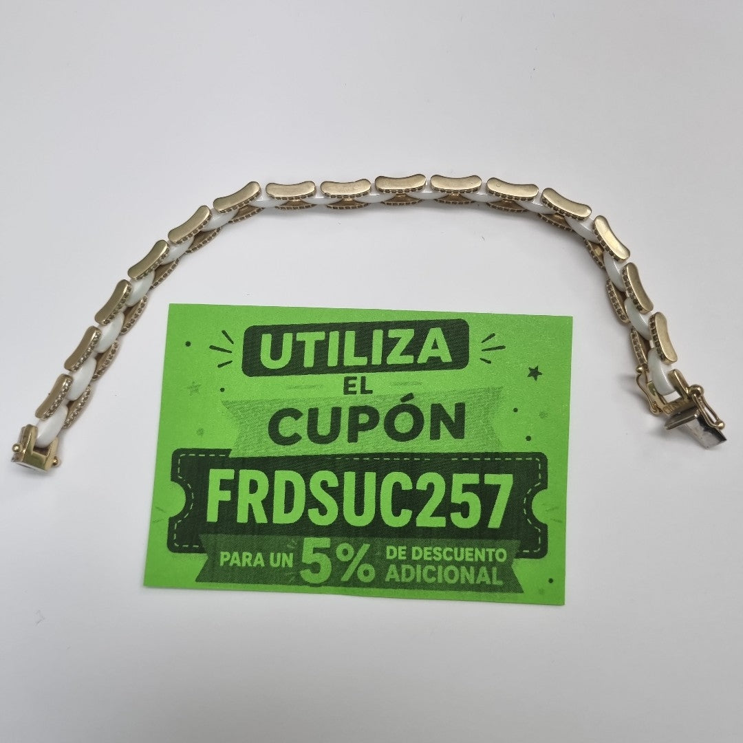 PULSERA ORO 14 K 25.1 GRMS (SEMINUEVO)