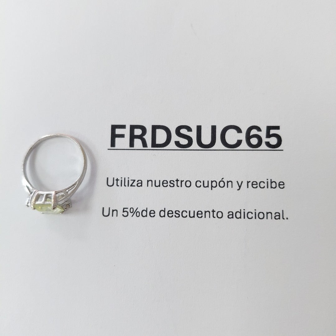 ANILLITO ORO BLANCO 10 K 1,80 GRMS (SEMINUEVO)