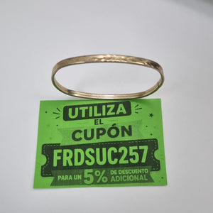 PULSERA RIGIDA ORO 10 K 4.2 GRMS (SEMINUEVO)