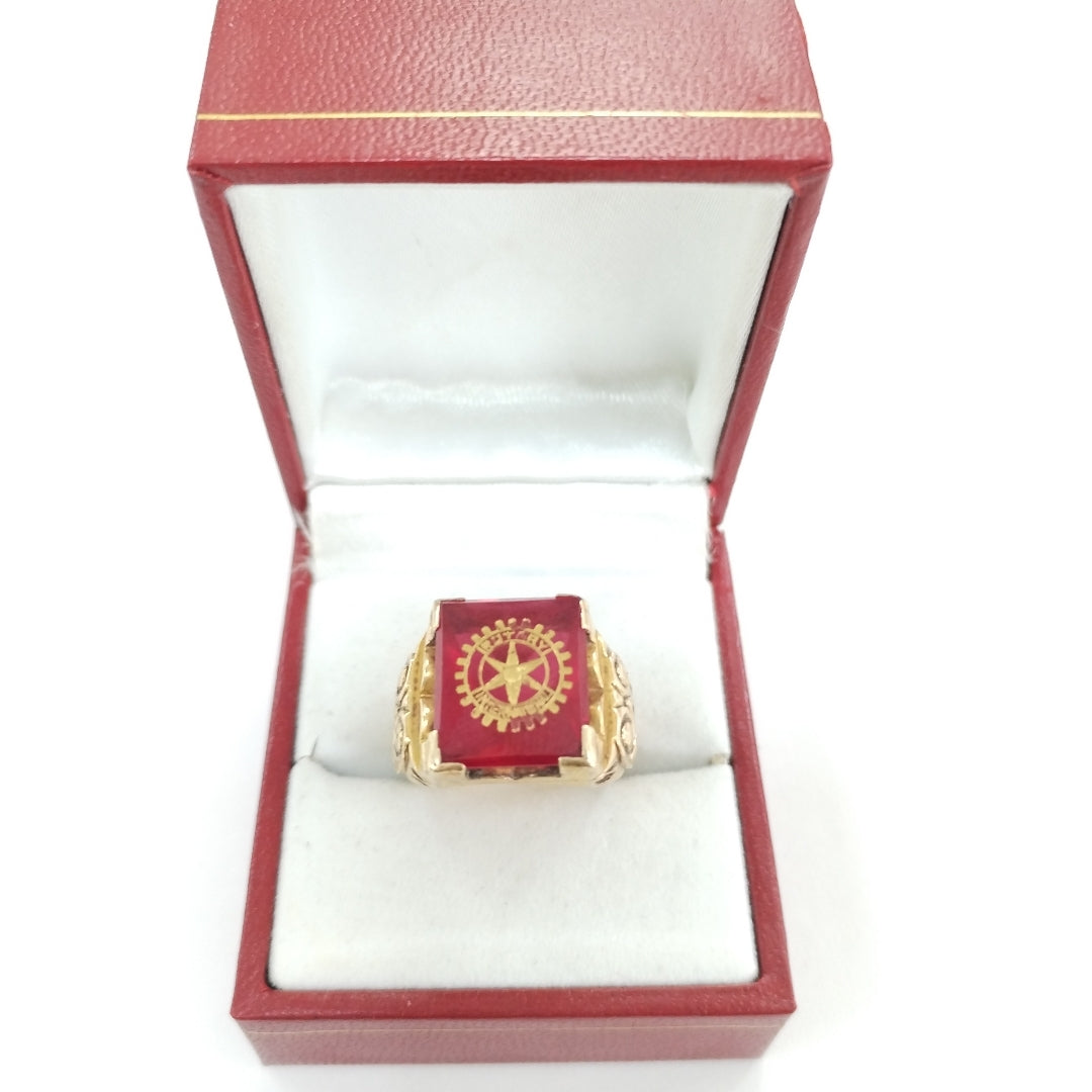ANILLO ORO 14 K 13.2 GRMS (SEMINUEVO)