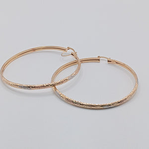 ARRACADAS PAR ORO PLATINO 14 K 7,40 GRMS (SEMINUEVO)