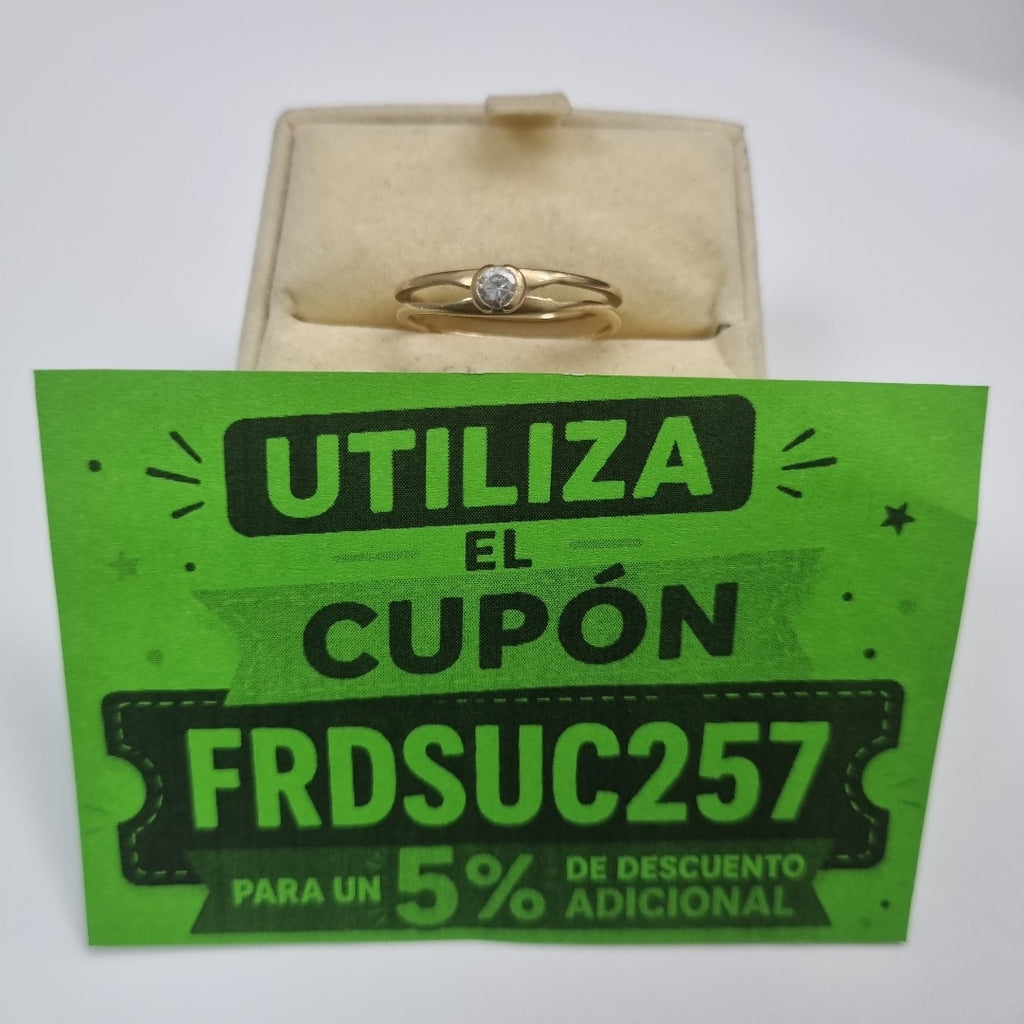 ANILLITO ORO 10 K 2 GRMS (SEMINUEVO)