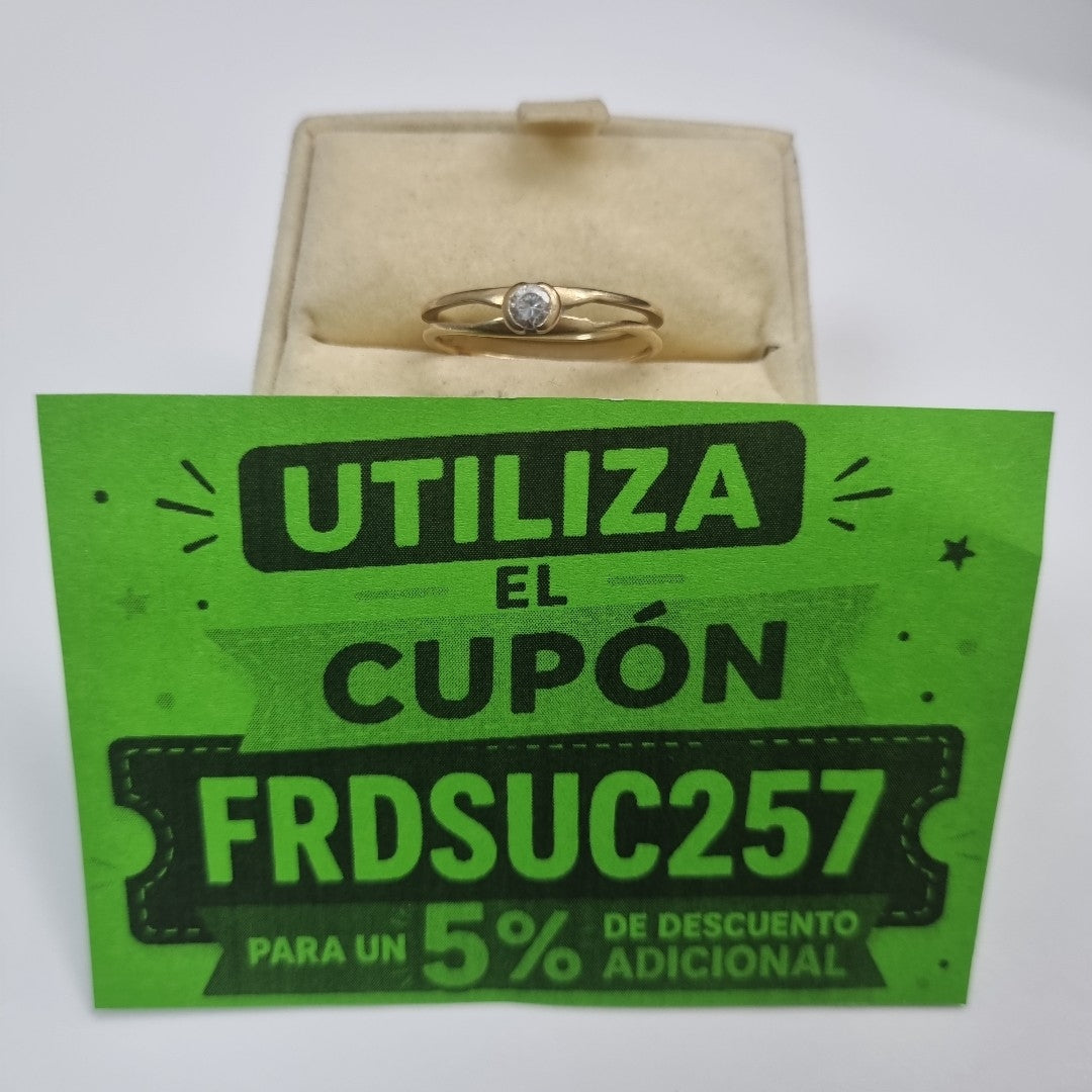 ANILLITO ORO 10 K 2 GRMS (SEMINUEVO)