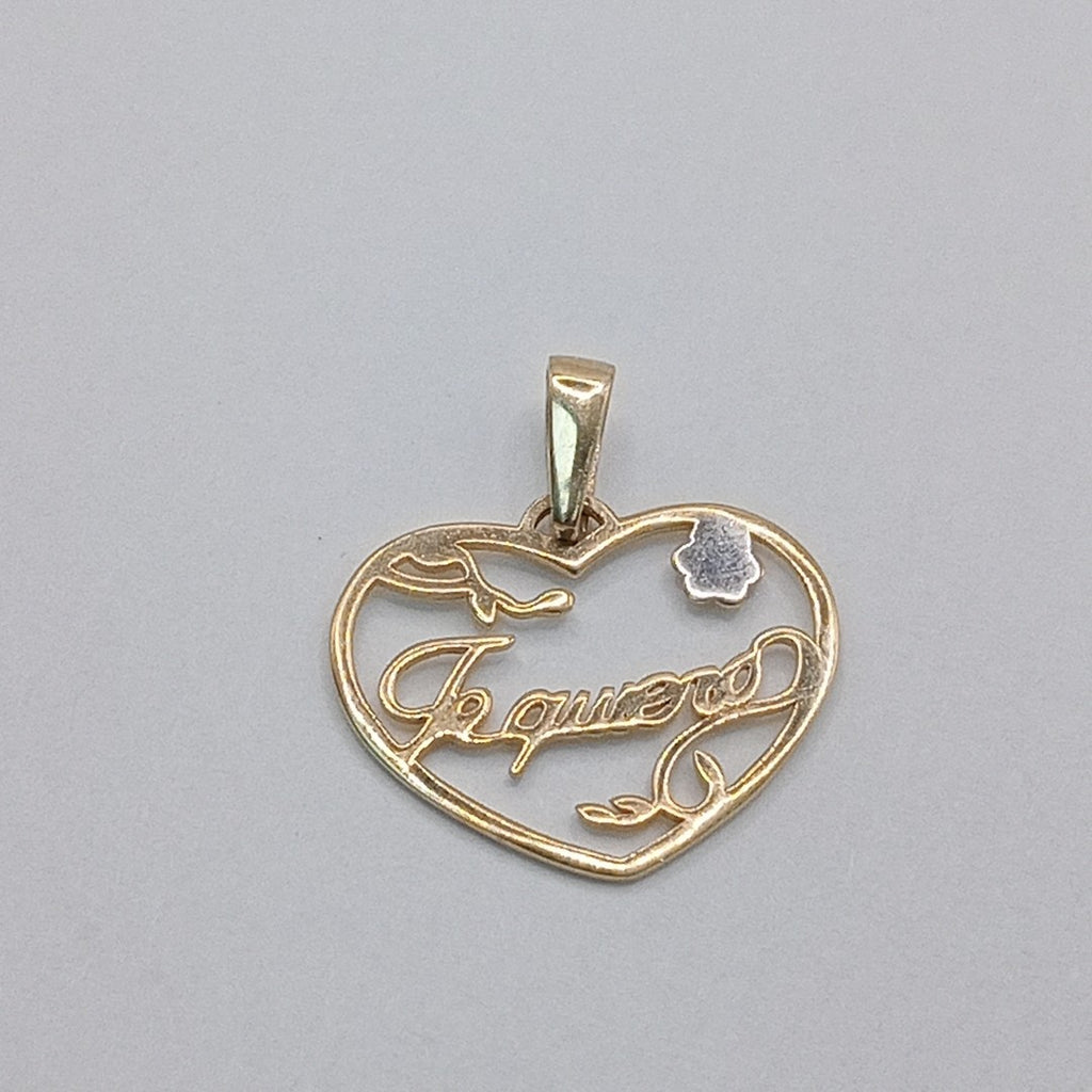 DIJE ORO COMBINADO 10 K 0.6 GRMS (SEMINUEVO)