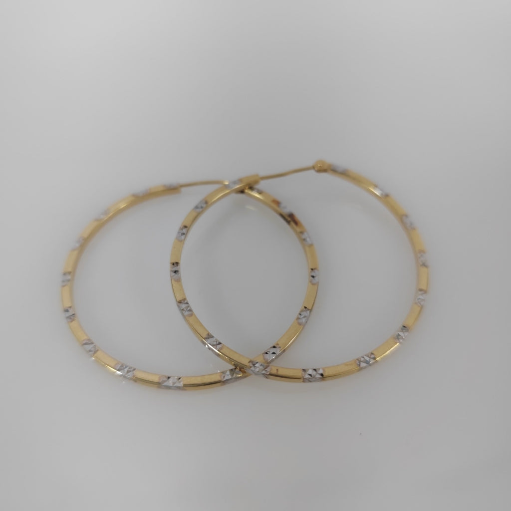 ARRACADAS PAR ORO 14 K 3 GRMS (SEMINUEVO)