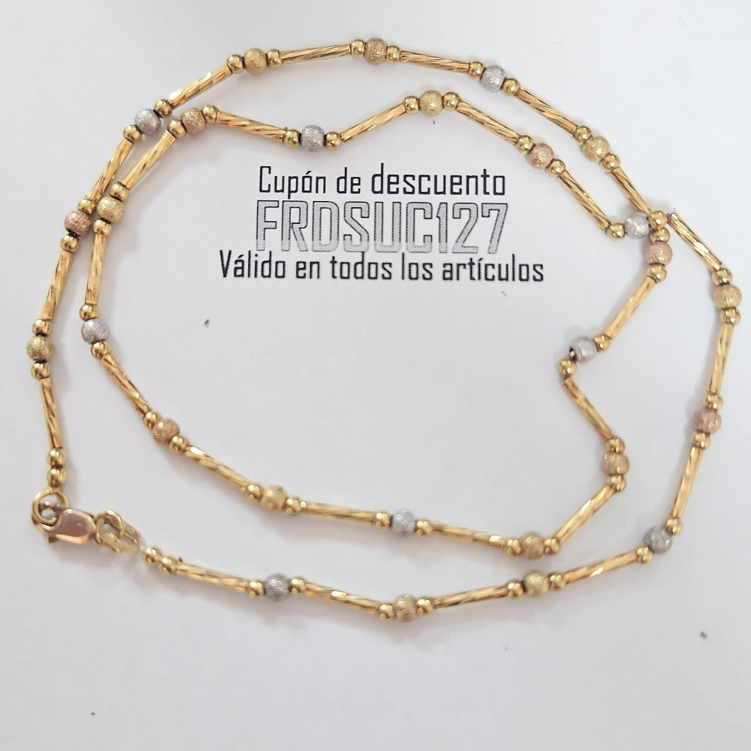CADENA ORO 14 K 7,60 GRMS (SEMINUEVO)