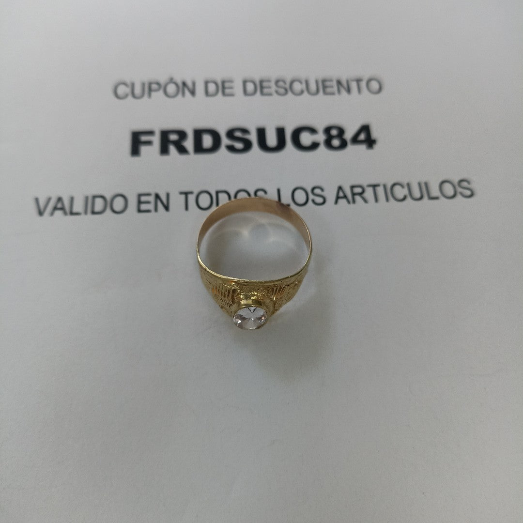 ANILLO ORO 8 K 2.6 GRMS (SEMINUEVO)