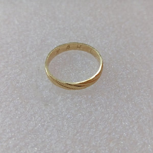 ARGOLLA ORO 14 K 1,90 GRMS (SEMINUEVO)