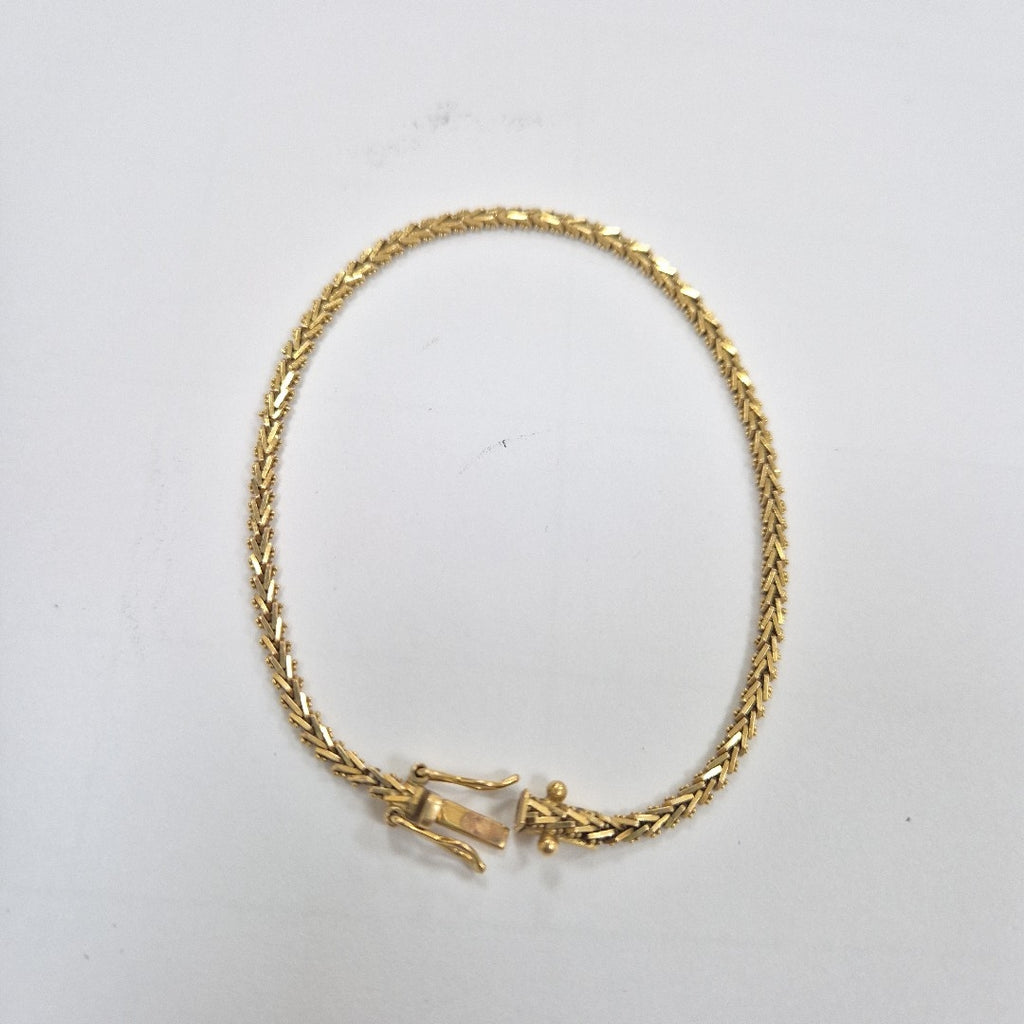 PULSERA ORO 18 K 7.4 GRMS (SEMINUEVO)