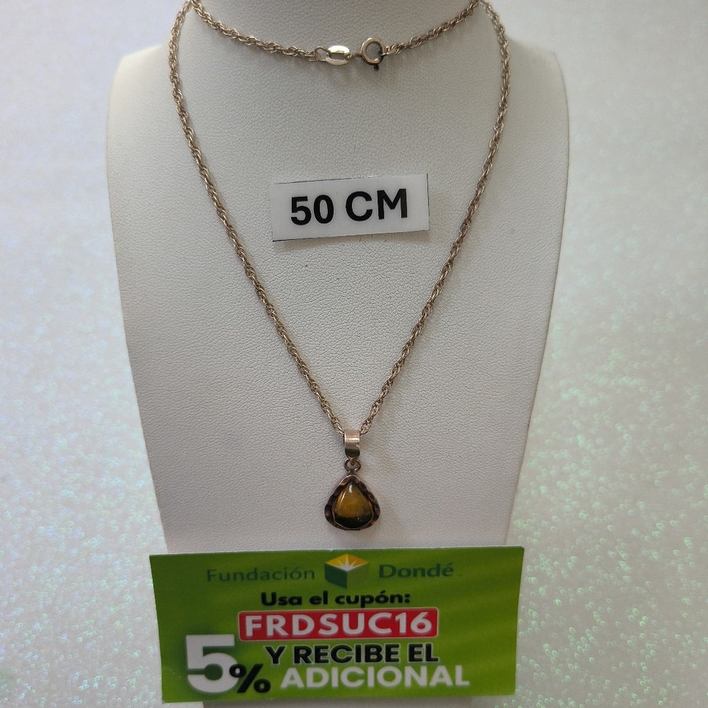 CADENA,DIJE PLATA 5,70 GRMS (SEMINUEVO)